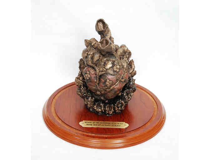 PIRATES OF THE CARIBBEAN Davy Jones Heart One of a Kind Sculpture!