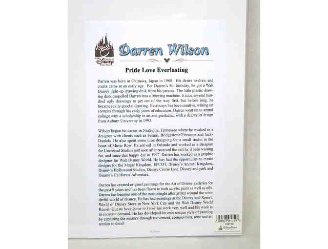 LION KING Deluxe Art Print by Disney Artist Darren Wilson