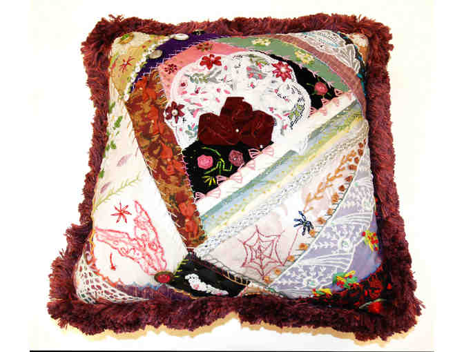 Set of Three Hand Made Decorative Throw Pillows