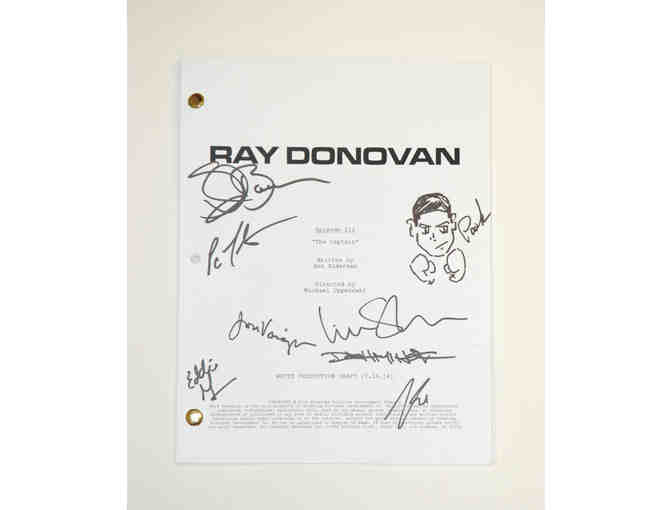 RAY DONOVAN Signed Script and Season 1 on DVD