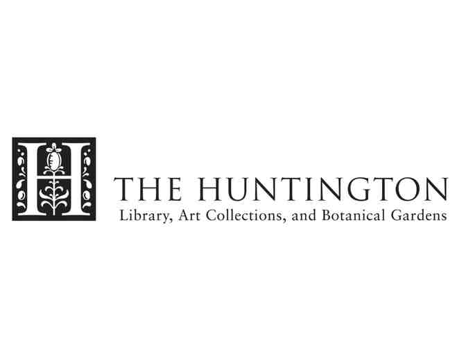 THE HUNTINGTON LIBRARY, ART COLLECTIONS AND GARDEN - 2 Passes