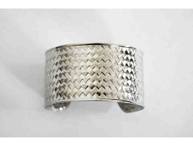 Knitted Stainless Steel Cuff