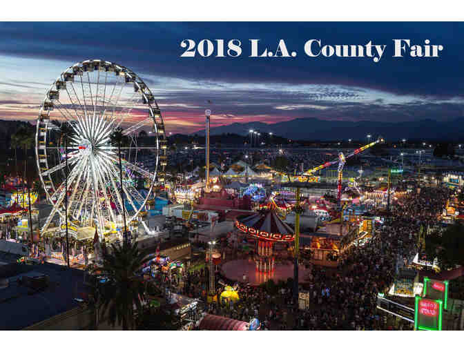 2018 LA COUNTY FAIR - Four One-Day Admissions - Photo 1