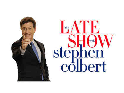 (2) VIP tickets to The Late Show with Stephen Colbert