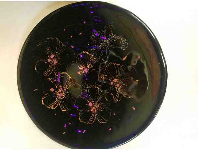 Wildrose/Butterfly Plate - Sylvia J. Hansen