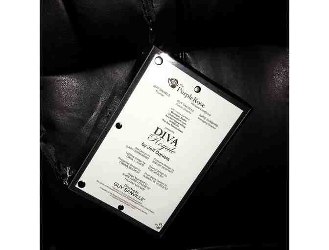 Jeff Daniels Signed 'Diva Royale' Playbill Purse
