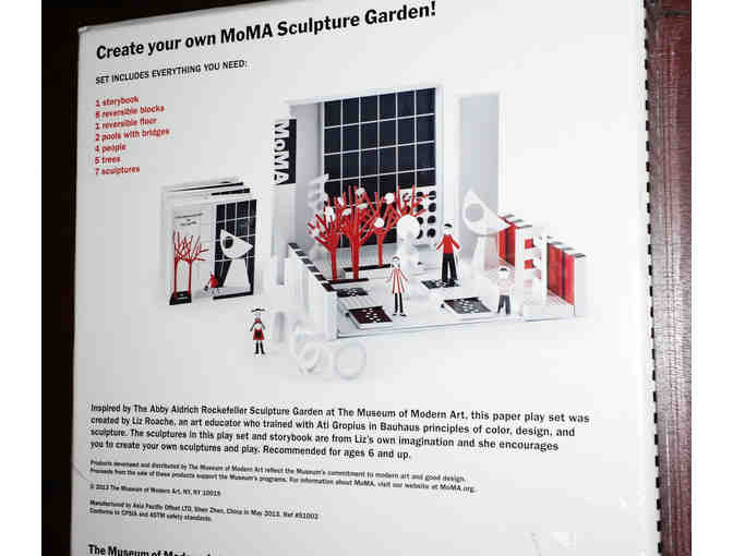 MOMA Sculpture Garden Play Set and Storybook