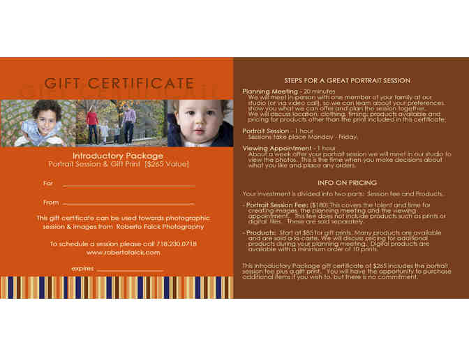 Portrait Session with Roberto Falck Photography