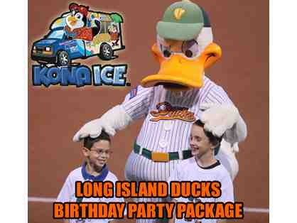 Long Island Ducks Birthday Party Package