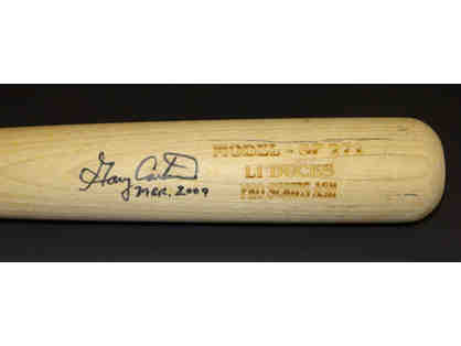 Gary Carter Signed Long Island Ducks Baseball Bat