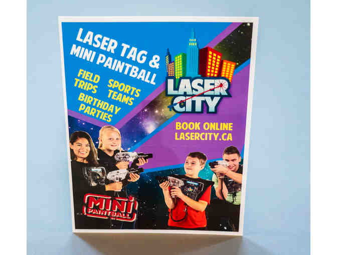 Village Ice Cream Gift Certificate and 6 Games at Laser City - Photo 1