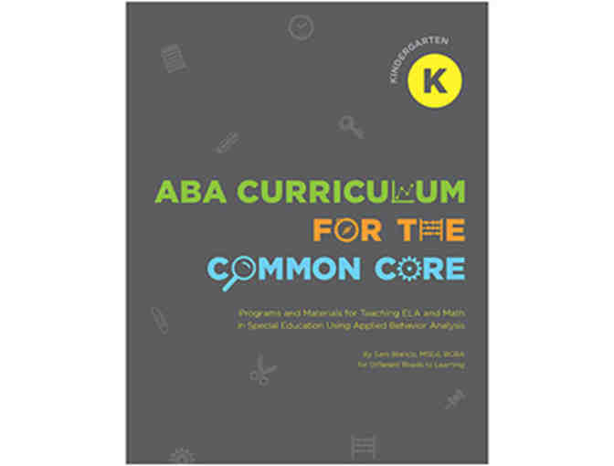 Kindergarten ABA Curriculum for the Common Core & First Grade ABA Curriculum Common Core