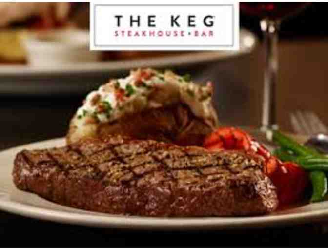 $75 Gift Certificate to The Keg Steakhouse + Bar (Canada locations)