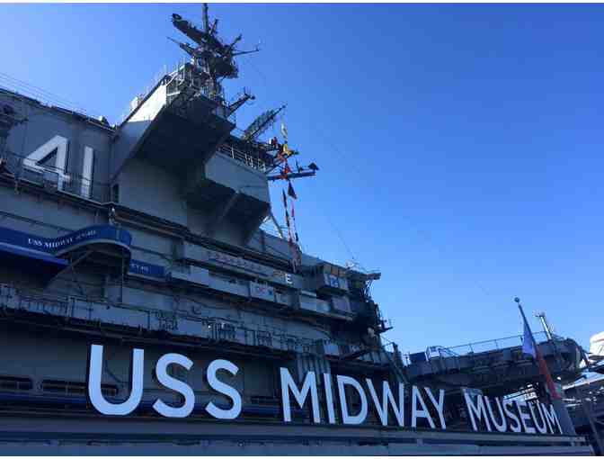 Family Four Pack of Tickets to The USS Midway Museum - San Diego, CA