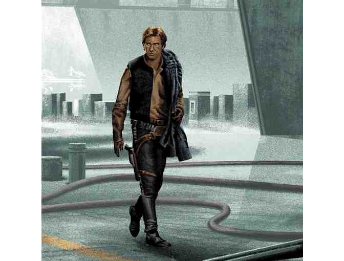 Limited Edition Star Wars Print - 'She's got it where it counts' by Mark Englert