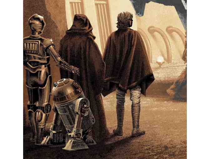 Limited Edition Star Wars Print - 'She's got it where it counts' by Mark Englert