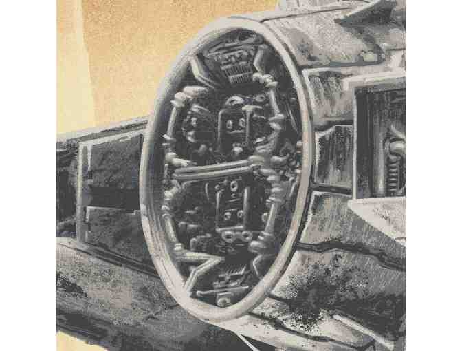 Limited Edition Star Wars Print - 'She's got it where it counts' by Mark Englert