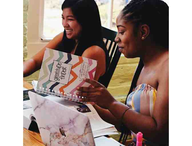 Gratitude Finder Journal + Stickers - Chevron