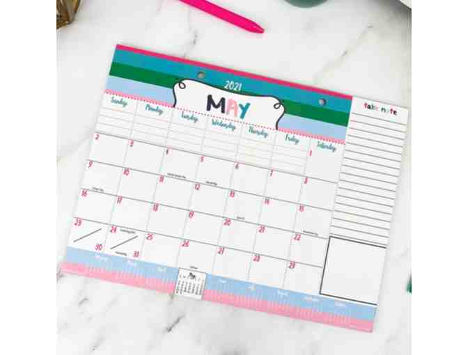 Monthly Desk Calendars - Through June 2022