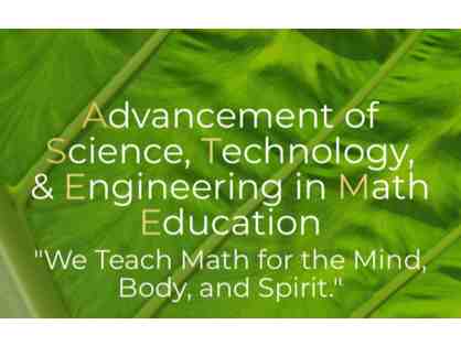 ASTEME Math & STEM Enrichment- 8 week session