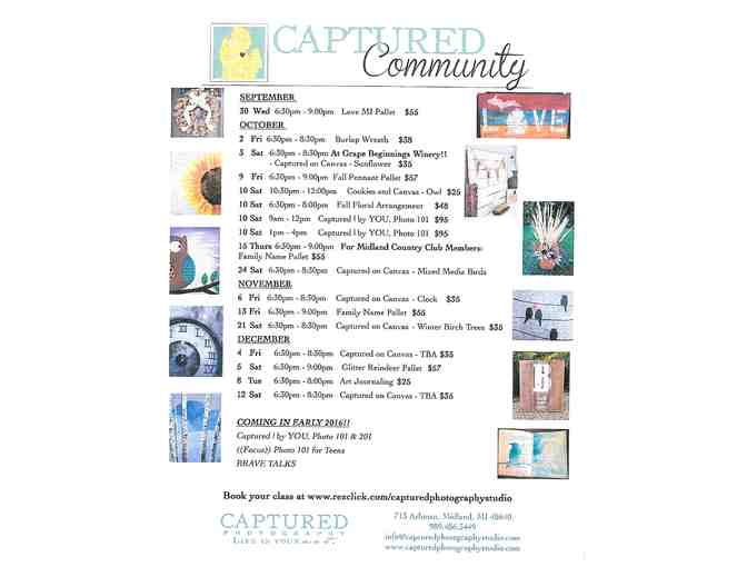 Captured Photography - Art Certificate