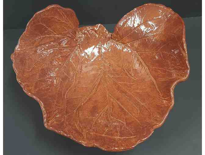 Ceramic Leaf Bowl - Hand made