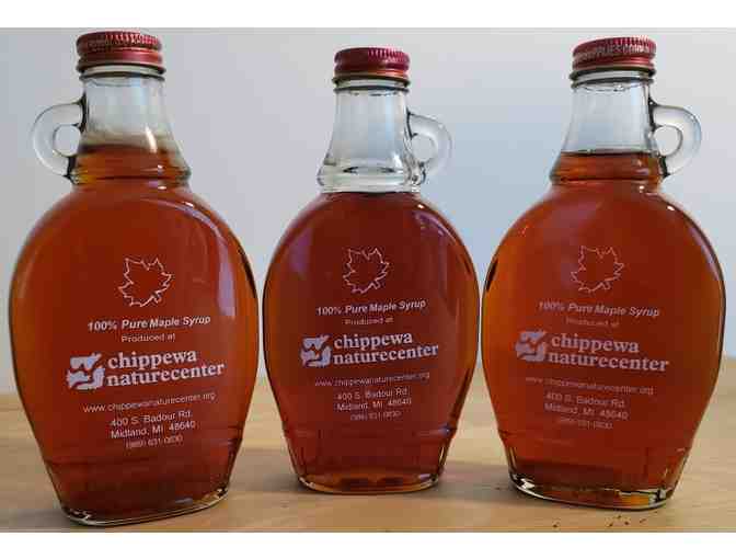 Chippewa Nature Center - 3 bottles of Maple Syrup - Photo 1