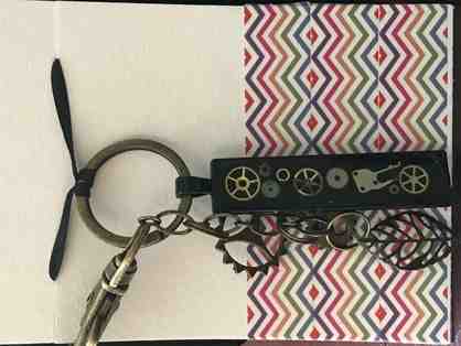 Handcrafted Steampunk Keychain