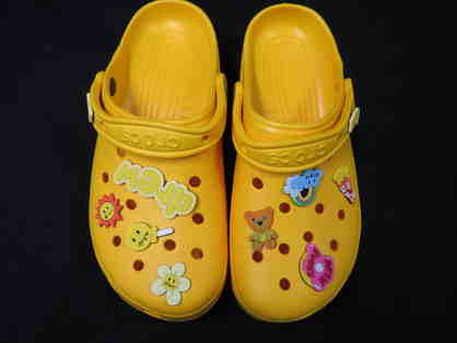 Justin Bieber x drew house Crocs