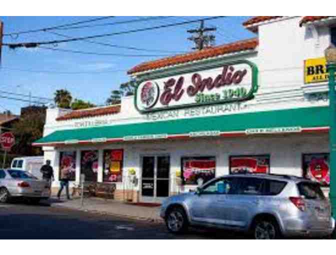 El Indio Mexican Restaurant - Gift Certificate for Breakfast, Lunch, or Dinner for 2