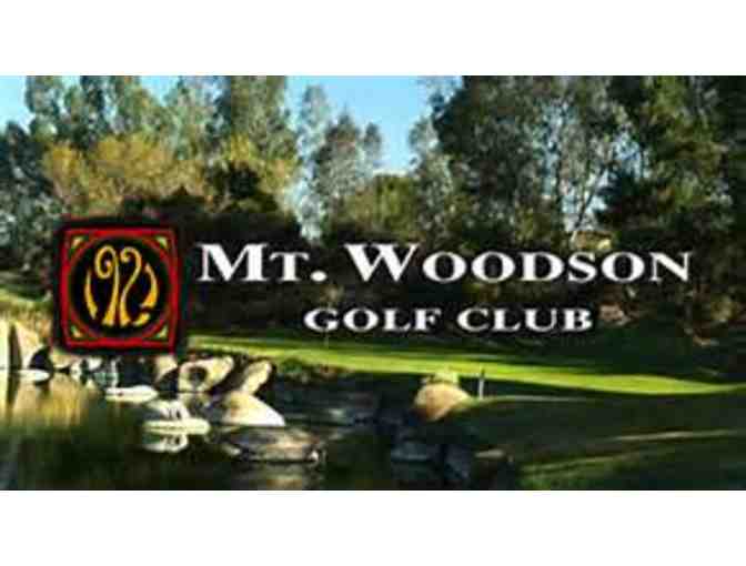 Mt. Woodson Golf Club - Certificate for a Foursome