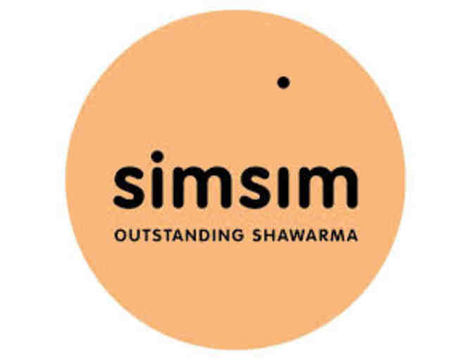 Simsim Outstanding Shawarma (San Diego) - 3 'Meal Cards'