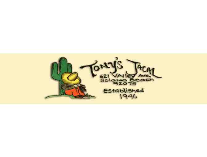 Tony's Jacal Mexican Restaurant - $50 Gift Card - Photo 1