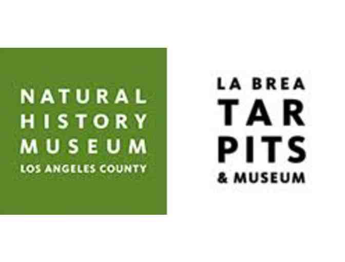 Natural History Museum (LA) or La Brea Tar Pits and Museum - 4 Guest Passes - Photo 1