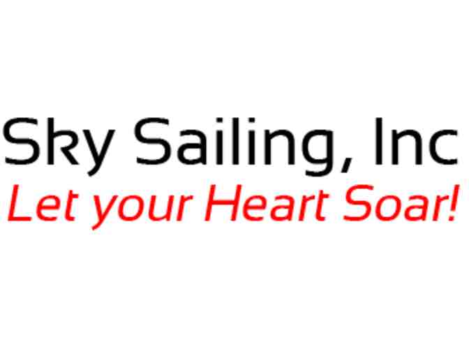 Sky Sailing -  'Flight Ticket' for a Scenic Ride for 2 or an Introductory Flight for 1