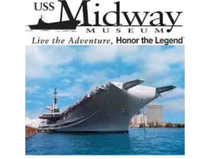 USS Midway Museum - Family Pack of 4 Guest Passes - Photo 1