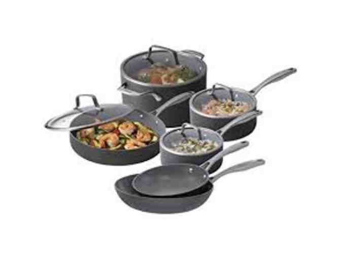 Bialetti Cookware Set - 10-Piece Hard Anodized, Ceramic Pro