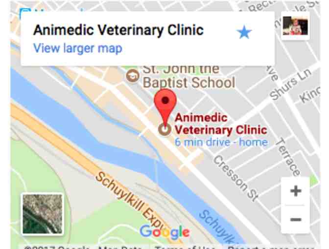 Services at the Animedic Vet in Manayunk