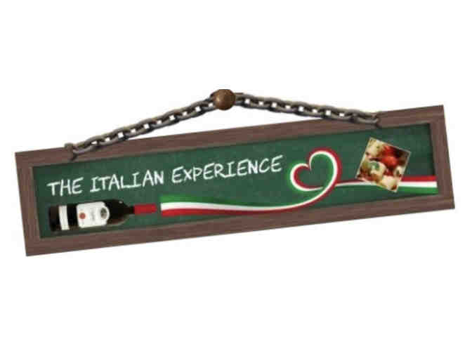 Italian Experience Basket- Gift cards and Italian Comestibles