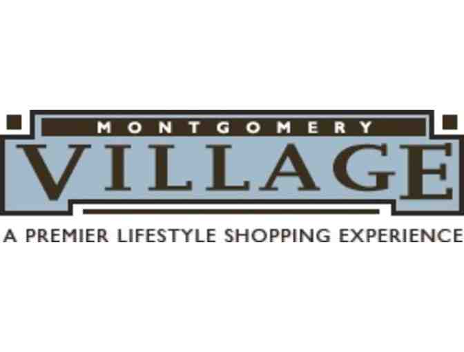 $50 gift certificate to any store or restaurant in Montgomery Village