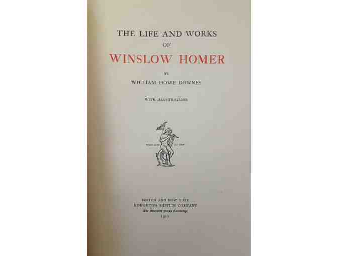 The Life and Works of Winslow Homer, by William Howe Dones (1911)
