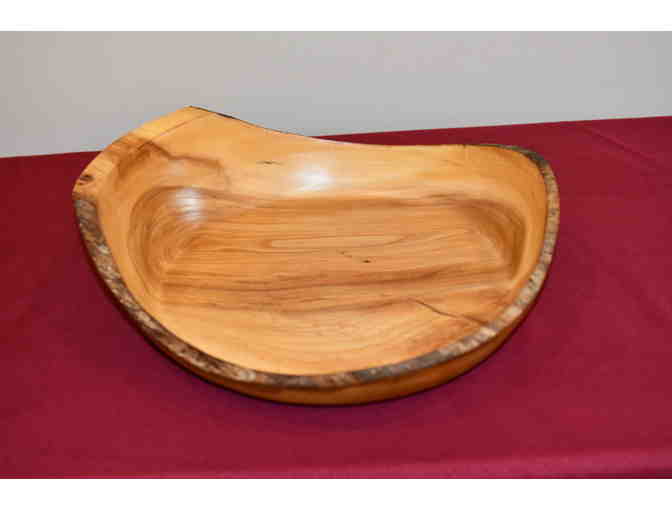 Large Bowl with Natural Edge (1) *made from historic wood