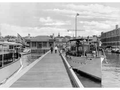Historic Rhode Island Framed Print - Newport Docks