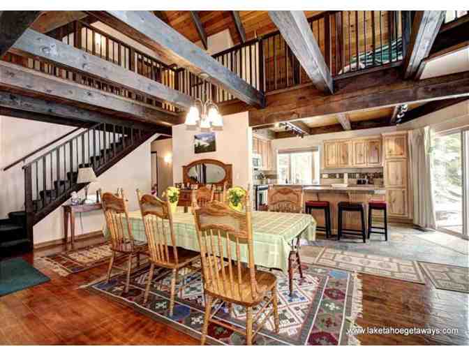 LIVE - 4 Nights in a Cabin in Southlake Tahoe. Sleeps 10 people