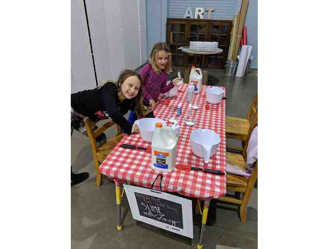 Slime Birthday Party and Cold Stone Birthday Cake!