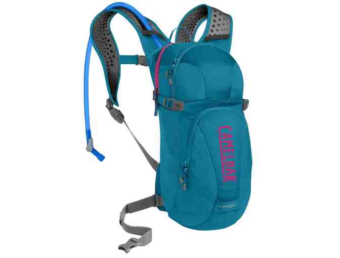 Camelbak for the kids with some snacks