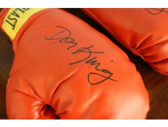 Don King Signed Boxing Gloves
