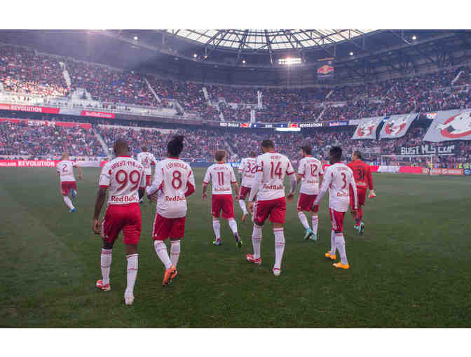 4 Lower Level Seats to NY Red Bulls Pro Soccer Match and Pre-Game VIP Stadium Tour