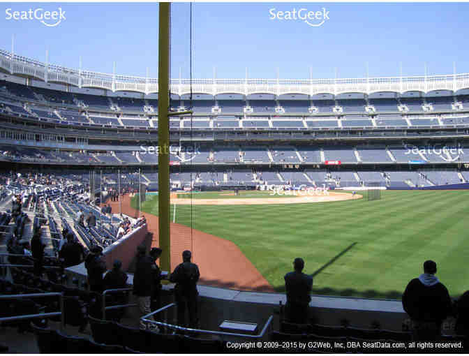 2 Field Level seats Yankees vs. Tampa Bay Rays