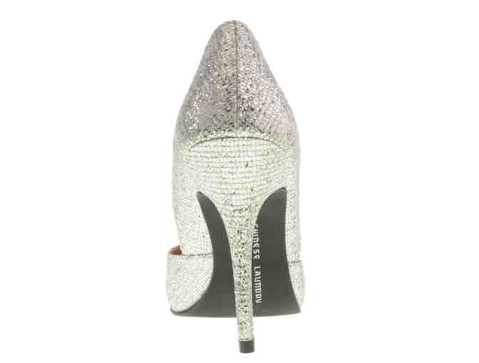 Chinese Laundry Stilo Glitter D' Orsay Silver Pump and $100 Macy's Gift Card!